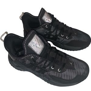 Nike Jordan Boys Size 6Y One Take II (GS) Black Silver Basketball CZ0840-001